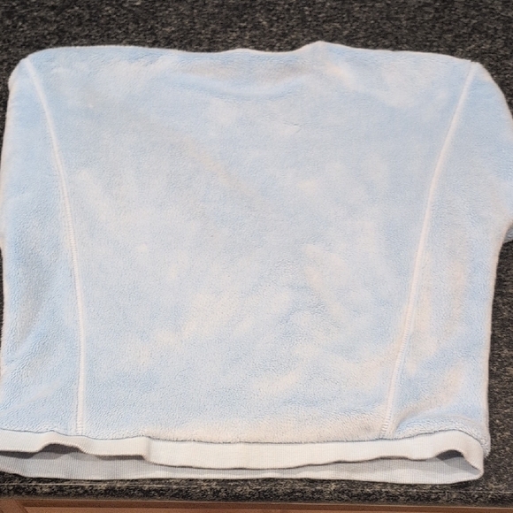 Athleta Girl Sky Blue Soft Crewneck Sweatshirt, L 12 - Picture 7 of 7